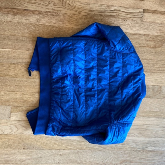 Blue H&M Puffy Jacket/Windbreaker - Picture 2 of 4